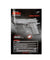 Uk Arms Airsoft De Metal Spring Pistol W/ Accessory Rail - Black Airsoft Gun Accessories