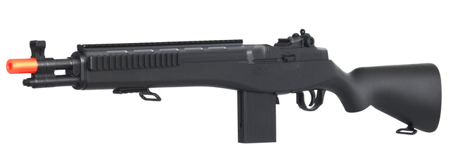 Double Eagle M305F M14 Spring Powered Rifle (COLOR: BLACK)