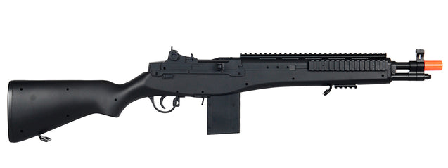 Double Eagle M305F M14 Spring Powered Rifle (COLOR: BLACK)