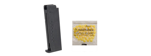 Ukarms M333B Airsoft Spring Pistol (Black)