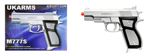Ukarms M777S Spring Pistol in Silver