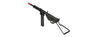 GHK 1:3 Scale Sten MKII Miniature Model Airsoft Gun (Color: Black)