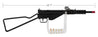 GHK 1:3 Scale Sten MKII Miniature Model Airsoft Gun (Color: Black)