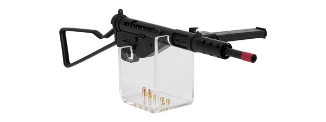 GHK 1:3 Scale Sten MKII Miniature Model Airsoft Gun (Color: Black)