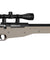 Wellfire MK96 Bolt Action AWP Airsoft Sniper Rifle W/ Scope - Tan
