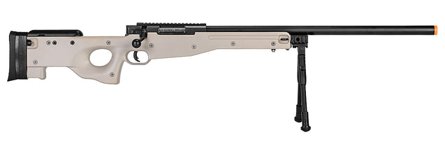 Well MB01TBIP L96 AWP Bolt Action Rifle w/Bipod (COLOR: TAN)