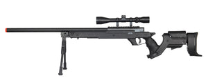 Well MB04BAB Bolt Action Rifle w/Scope & Bipod (COLOR: BLACK)