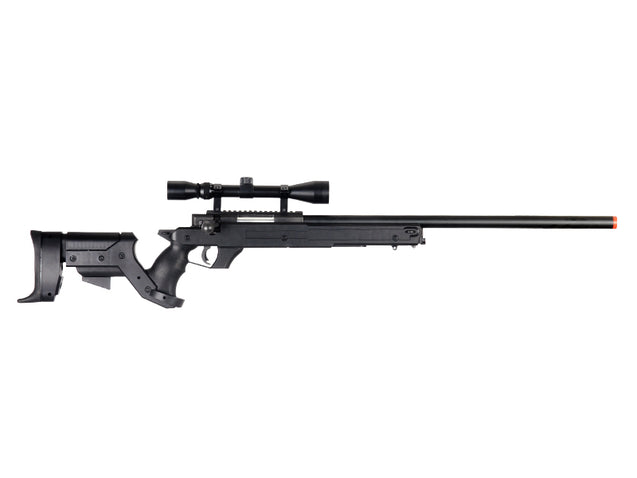 Well MB04BA Bolt Action Rifle w/Scope (COLOR: BLACK)