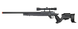 Well MB04BA Bolt Action Rifle w/Scope (COLOR: BLACK)