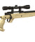 Wellfire SR22 Bolt Action Type 22 Sniper Rifle W/ Scope + Bipod - Tan