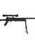 Wellfire MB06 Airsoft Bolt Action Sniper Rifle W/ Scope And Bipod - Black