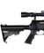 Wellfire MB06 Airsoft Bolt Action Sniper Rifle W/ Scope And Bipod - Black
