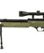 WellFire APS SR-2 Modular Bolt Action Sniper Rifle W/ Scope - OD Green