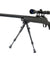 Well Mb07Bab Vsr-10 Bolt Action Rifle W/Fluted Barrel, Scope & Bipod (Color: Black)