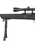 Well Mb07Bab Vsr-10 Bolt Action Rifle W/Fluted Barrel, Scope & Bipod (Color: Black)