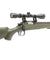 Wellfire Vsr-10 Spring Airsoft Sniper Rifle W/ Scope - Od Green
