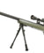 Wellfire Vsr-10 Spring Airsoft Sniper Rifle W/ Scope - Od Green