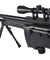 Well MB08BBIP L96 AWP Bolt Action Rifle w/Folding Stock & Bipod (COLOR: BLACK)