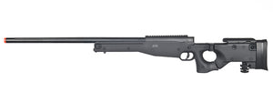 Well MB08BBIP L96 AWP Bolt Action Rifle w/Folding Stock & Bipod (COLOR: BLACK)