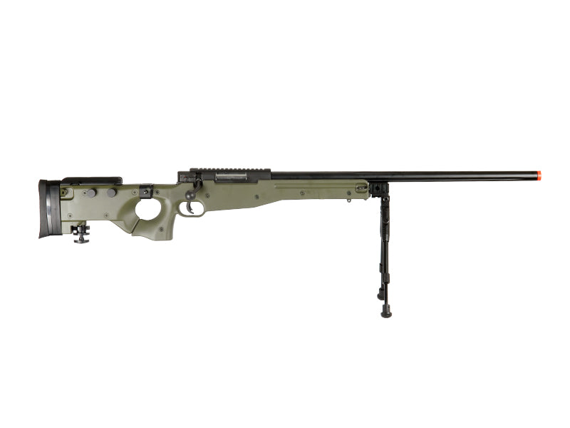 Well Airsoft L96 AWP Bolt Action Rifle W Folding Stock OD Green well-airsoft-l96-awp-bolt-action-rifle-w-folding-stock-od-green