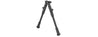 Well Airsoft Mb1000 Bipod With Rail Attachment - Black Airsoft Gun Accessories