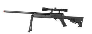 Well SPEC-OPS MB13A APS SR-2 Bolt Action Sniper Rifle W/ Scope And Bipod (BK)