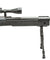 WellFire M40A5 Bolt Action Airsoft Sniper Rifle w/ Scope and Bipod (Color: Black)