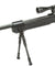 WellFire M40A5 Bolt Action Airsoft Sniper Rifle w/ Scope and Bipod (Color: Black)