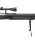 WellFire MB17BAB Bolt Action Airsoft Sniper Rifle w/ Scope and Bipod (Color: Black)