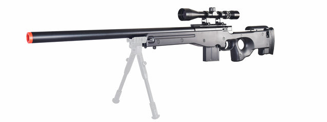 Well Airsoft L96 AWS Bolt Action Rifle W/ Scope - Black
