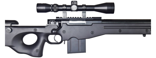 Well Airsoft L96 AWS Bolt Action Rifle W/ Scope - Black