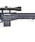Well Airsoft Gun L96 Compact Sniper Rifle - Bolt Action - Black Airsoft Gun
