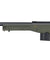 Well Airsoft L96 Bolt Action Rifle W/ Fluted Barrel Optics Rail - OD