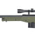 Well MB4403GA Bolt Action Rifle w/Fluted Barrel & Scope (COLOR: OD GREEN)