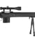 Wellfire MB4404BAB Airsoft M24 Sniper Rifle W/ Scope & Bipod - Black