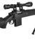 Wellfire MB4404BAB Airsoft M24 Sniper Rifle W/ Scope & Bipod - Black