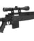 Well MB4406D Sniper Rifle W/ Folding Stock Bipod & Scope - Black