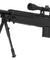 Well MB4406D Sniper Rifle W/ Folding Stock Bipod & Scope - Black