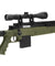 Well MB4406D Sniper Rifle W/ Folding Stock Bipod & Scope - OD