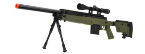 Well MB4406D Sniper Rifle W/ Folding Stock Bipod & Scope - OD