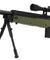 Well MB4406D Sniper Rifle W/ Folding Stock Bipod & Scope - OD