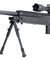 WellFire MB4407 Bolt Action Airsoft Sniper Rifle w/ Scope & Bipod (Black)