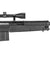 Well MB4407B Bolt Action Rifle, w/ Scope, Black