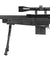 WellFire MK96 Covert Airsoft Sniper Rifle w/ Scope & Bipod (BLACK)