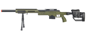 Well MB4410GBIP Bolt Action Rifle w/Bipod (COLOR: OD GREEN)
