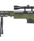 Wellfire MB4411D Bolt Action Sniper Rifle W/ Scope And Bipod - OD Green