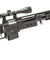 WellFire MB4412BA Bolt Action Airsoft Sniper Rifle w/ Scope and Bipod (Color: Black)