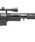 WellFire MB4412B Bolt Action Airsoft Sniper Rifle w/ Scope (Color: Black)