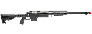 WellFire MB4412B Bolt Action Airsoft Sniper Rifle (Color: Black)