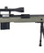Wellfire Mb4416 M40A3 Bolt Action Sniper Rifle W/ Scope & Bipod (Od Green)